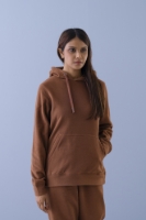 Obrazek Bluza z kapturem damska - 102W - Burgundowa