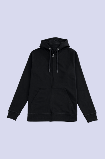Picture of Men’s Full Zip Hoodie - 104M - Black