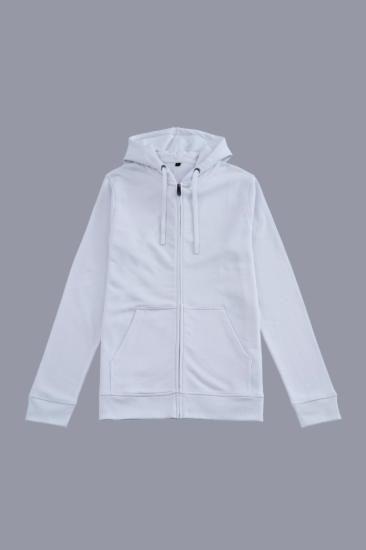 Picture of Men’s Full Zip Hoodie - 104M - White