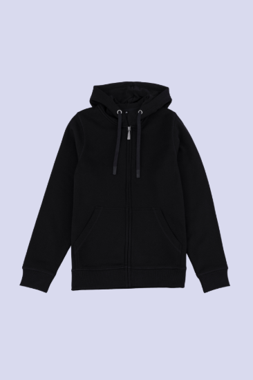 Picture of Women’s Full Zip Hoodie - 104W - Black