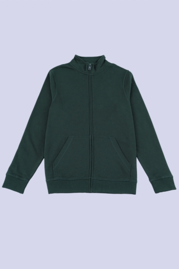 Picture of Men’s Full Zip Jacket - 106M - Forest green