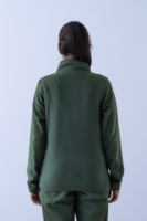 Obrazek Kurtka damska z zamkiem błyskawicznym – 107W – leśna zieleń